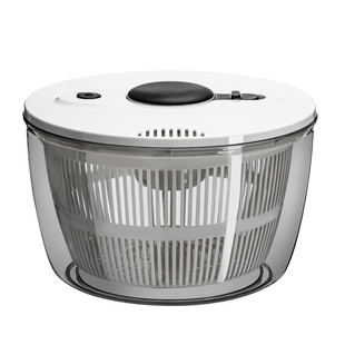 艾仕可蔬菜脱水器家用手动沙拉甩干机果蔬甩水菜篮洗水果沥水神器