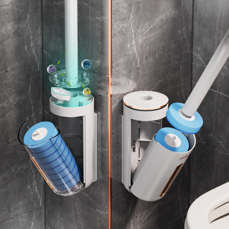 家用一次性马桶刷无死角清洁