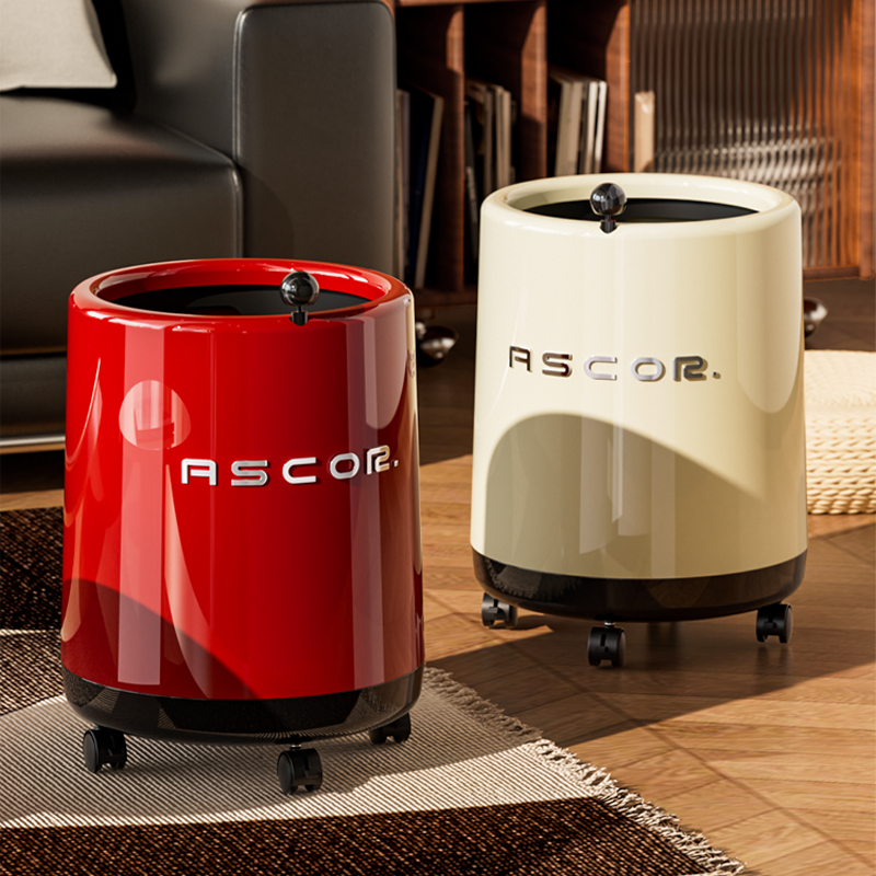 艾仕可2025新款高颜值垃圾桶