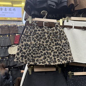 显瘦辣妹时尚 高腰半身裙女2025秋冬新款 清仓 洋气a字短裙 特价