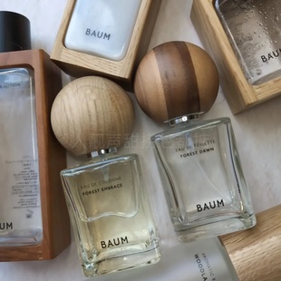 日本直邮BAUM香水身体香氛喷雾木质香水女式 亚麻香香水25年限定