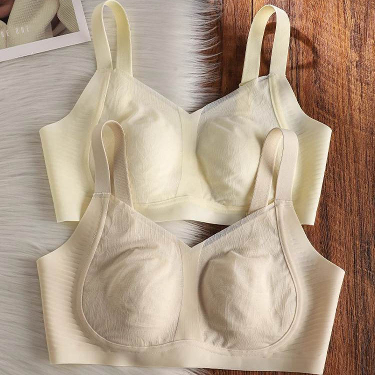 无痕隐形粉底液薄款大胸显小文胸