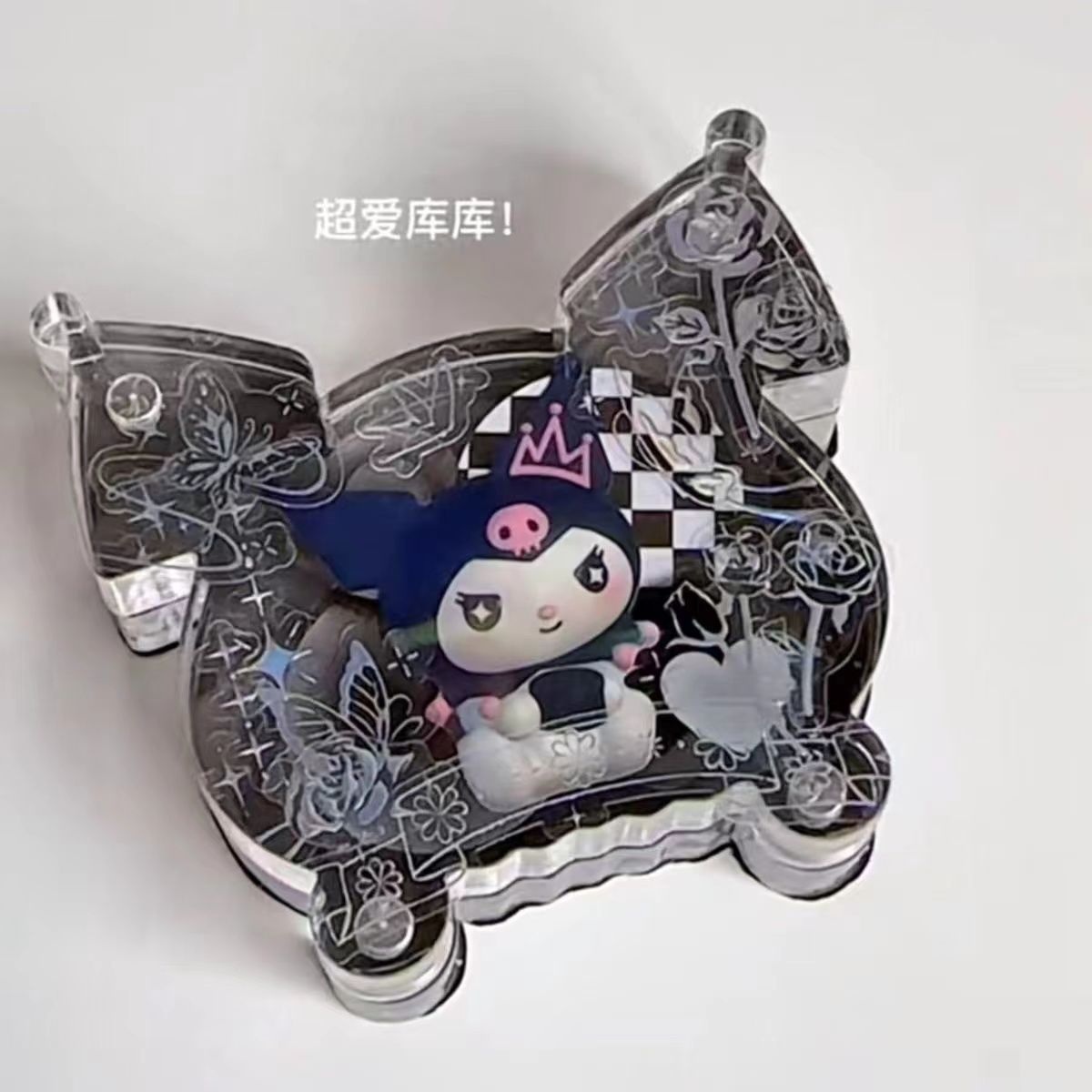 亚克力咕卡砖库洛米磁吸相框