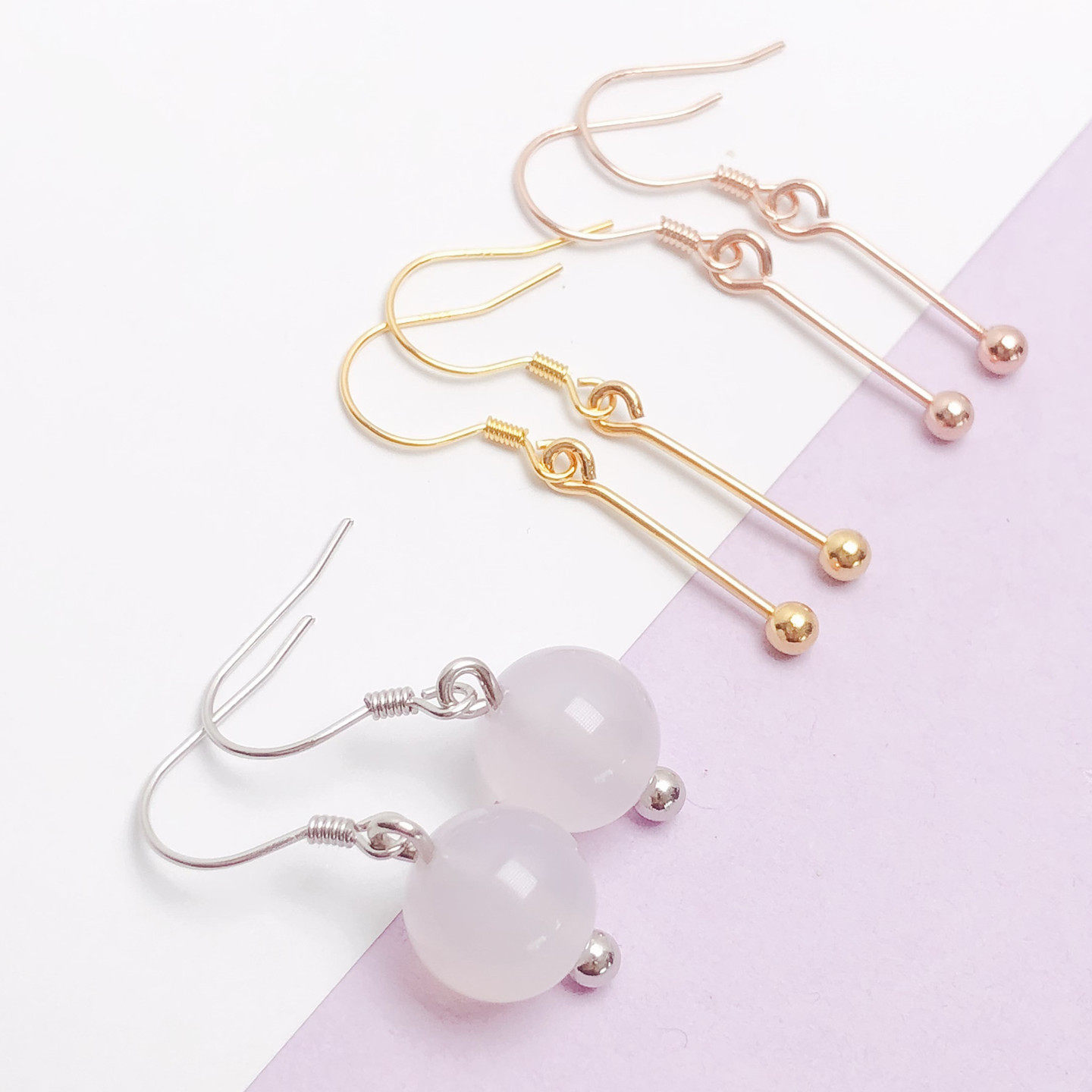 DIY耳钩s925纯银手工制作珍珠耳饰耳环耳勾厚实防过敏配件18k金色,饰品/流行首饰/时尚饰品新,扣,淘宝优惠券,粉丝福利购,淘宝优惠卷