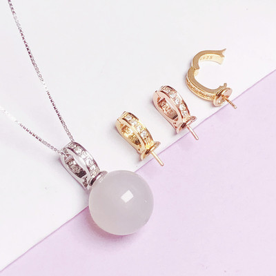 diy饰品手工配件包邮珍珠万能扣