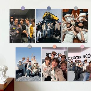 60张CORTIS海报墙贴马丁赵雨凡安乾镐金主训严成玹周边房间装饰画