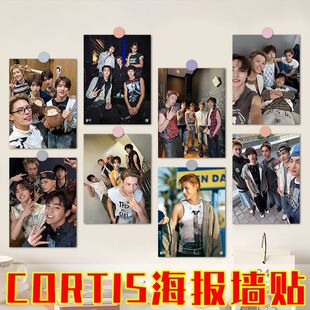 60张CORTIS海报墙贴马丁赵雨凡安乾镐金主训严成玹周边房间装饰画