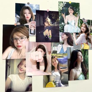 60张赵露思海报新款 饰画背景墙贴 Rosy周边明星海报贴墙卧室房间装