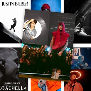 60张贾斯汀比伯海报贴墙科切拉音乐节Justin Bieber房间装饰墙贴
