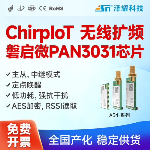 全国产扩频无线射频模块