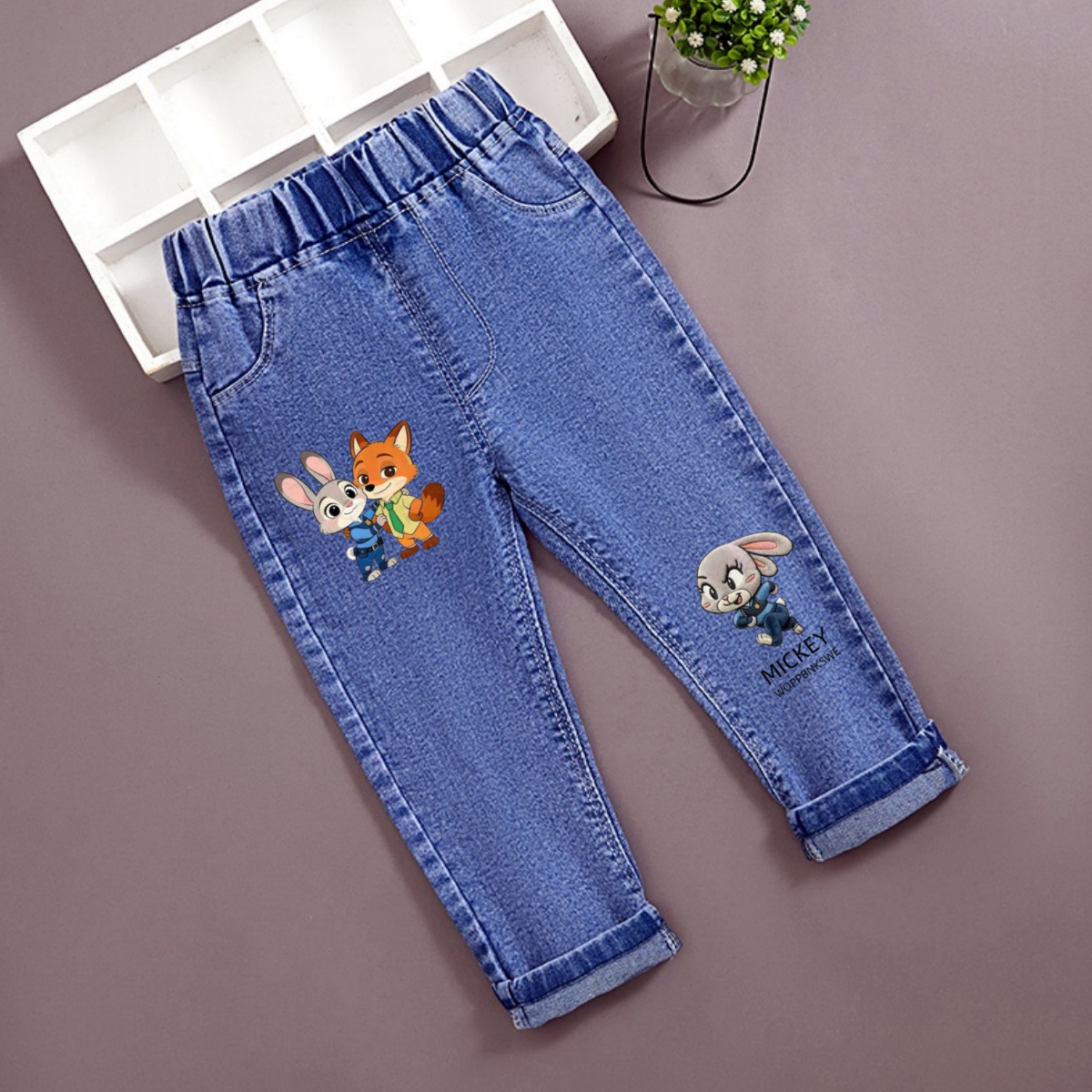 男童牛仔裤2026年新款男宝宝春季长裤儿童裤子男女宝宝休闲单裤潮