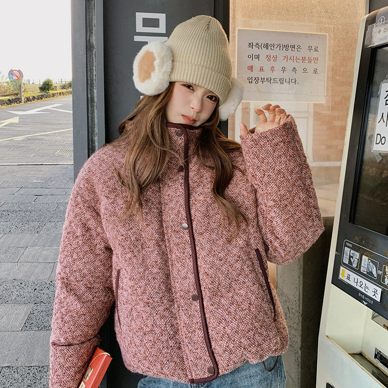 现货90绒立领羽绒服297-1018-P275-K398,女装棉衣/棉服,艾艾淮淮