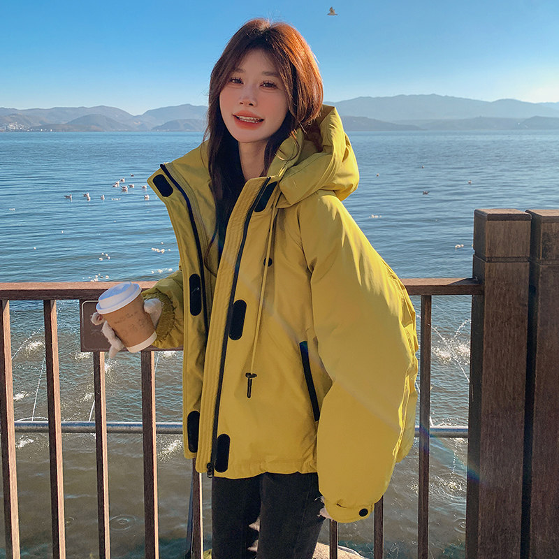 现货90绒休闲工装羽绒服297-1057-P295-K438,女装棉衣/棉服,艾艾淮淮