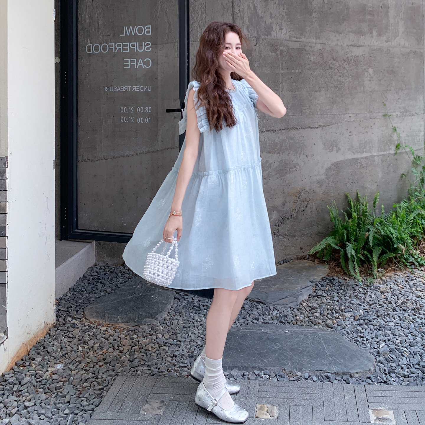 【新款】现货减龄连衣裙297-1515-P135-K198，女装连衣裙，艾艾淮淮