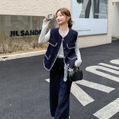 蕾丝 1209 花边 现货 拼接牛仔 T三件套297 P185 K258