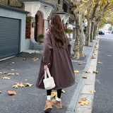 现货羊羔毛派克服长外套297-1028-P195-K288，女装棉衣/棉服，艾艾淮淮
