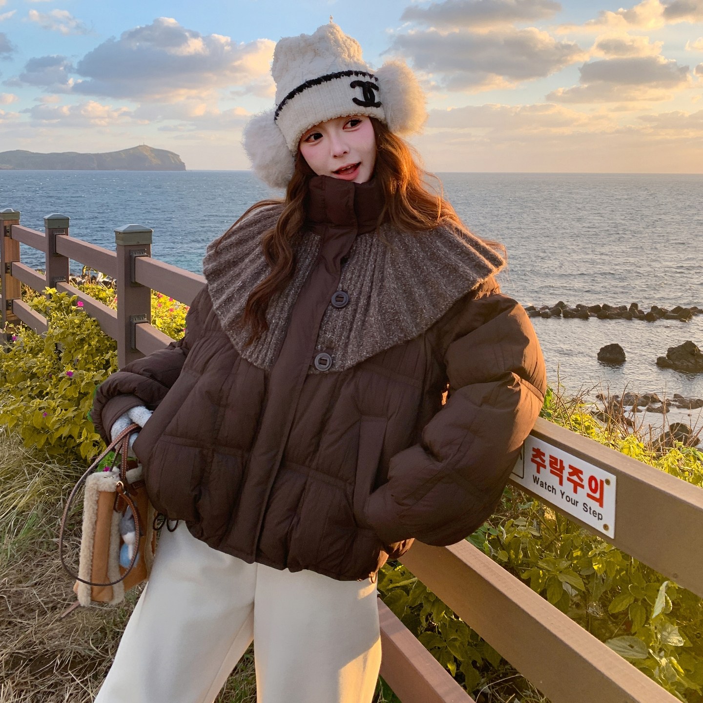【新款】90绒现货毛线拼接羽绒服297-1942-P335-K488,商品下架区,艾艾淮淮