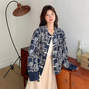 现货 新中式 提花 显瘦外套297-1156-P145-K208图片