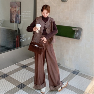 打底 阔腿裤 三件套297 P185 现货提花马甲 1769 K268 首发新款