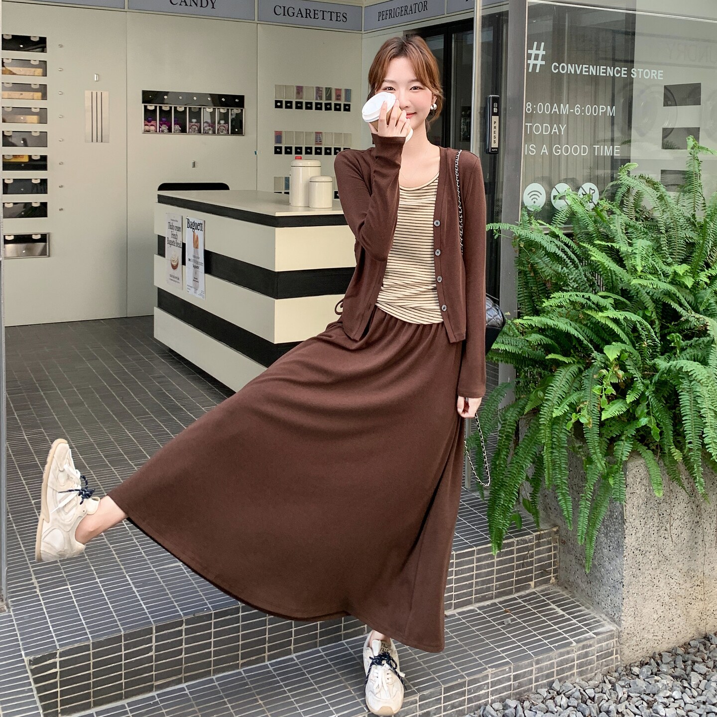 现货上衣假两件+半身裙休闲套装297-1675-P155-K218,商品下架区,艾艾淮淮