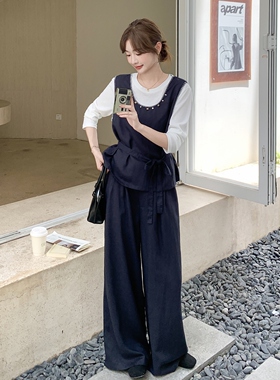 现货 背心+阔腿 裤+打底297-1705-P175-K248