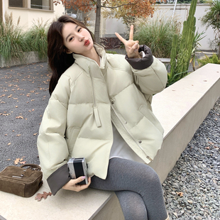 P295 1966 90绒现货撞色拼接羽绒服297 K438 首发新款