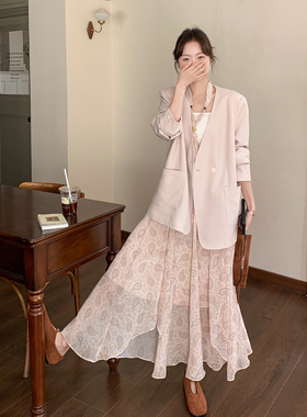 【首发新款】爆款现货西装+半身裙套装297-1985-P195-K318