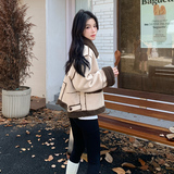现货皮毛一体外套297-963-P185-K278，女装短外套，艾艾淮淮