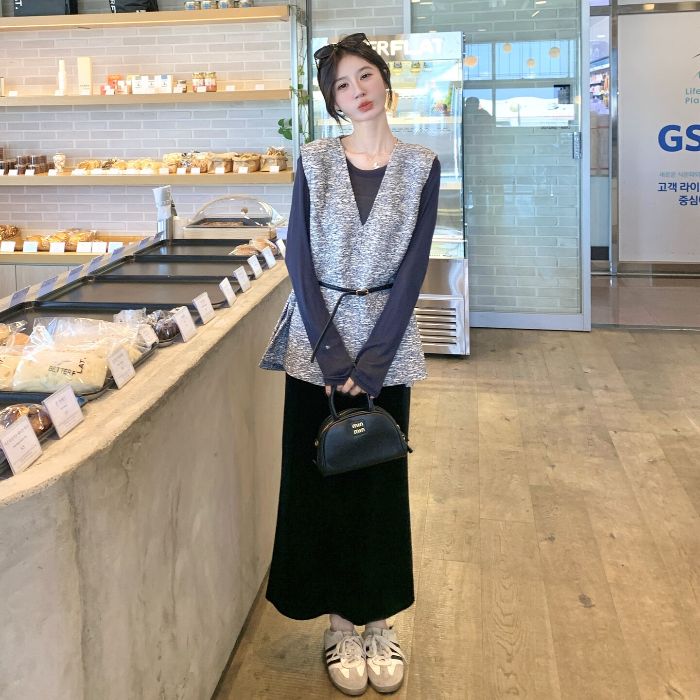 现货马甲+打底+半身裙三件套297-1744-P155-K218，女装套装/套裙，艾艾淮淮