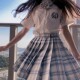春秋季 衬衫 jk格裙小学生百褶裙原创日系裙 套装 不死川jk制服裙正版