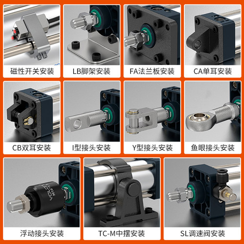 SC气缸配件大全现货品质高规格全