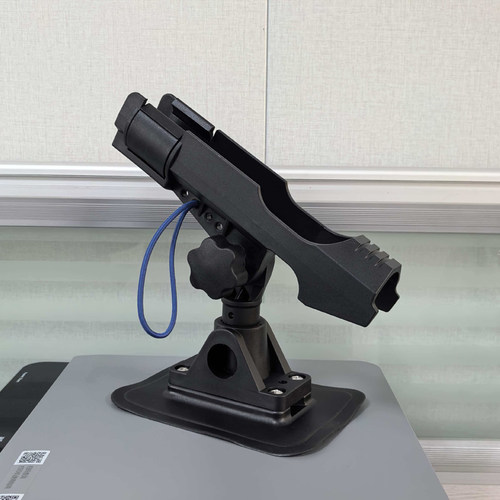 皮划艇专用无损安装塑料鱼竿