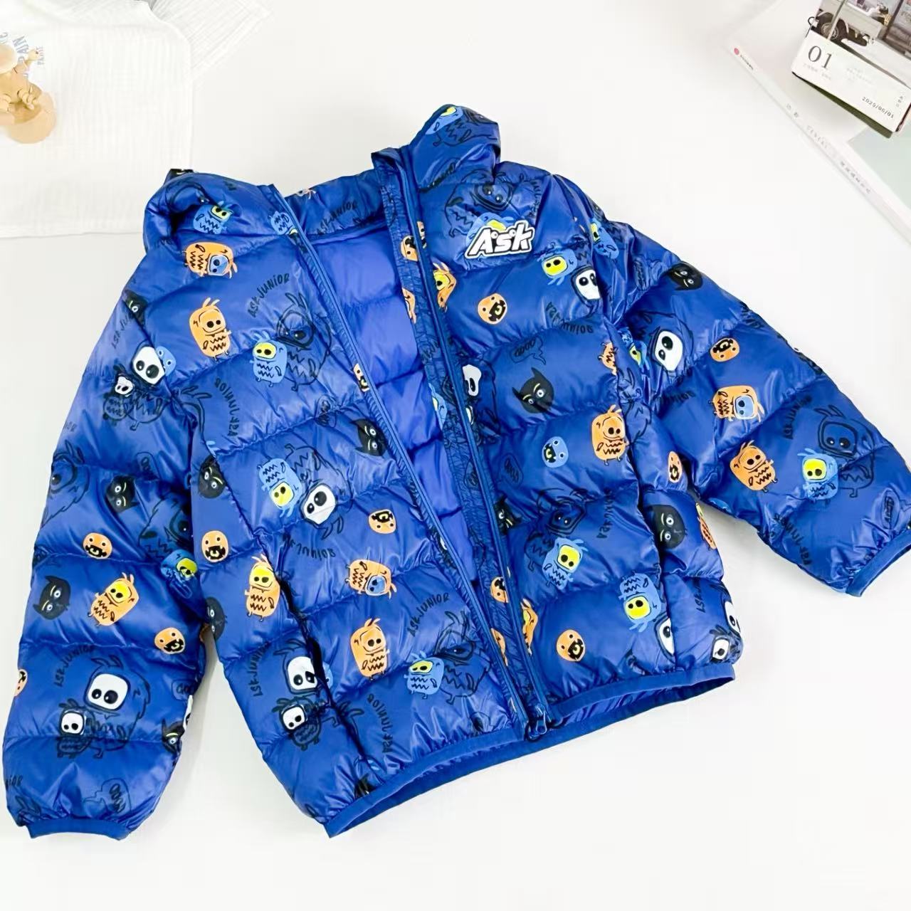 AS家男童轻薄羽绒服儿童秋冬外套