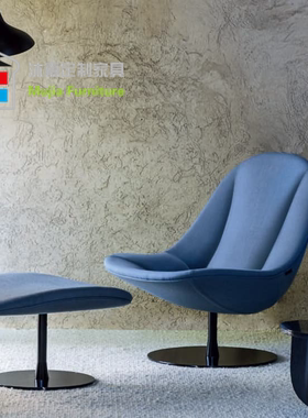 Dolce Vita Armchair创意设计师多尔赛沙发椅 样板房旋转扶手椅