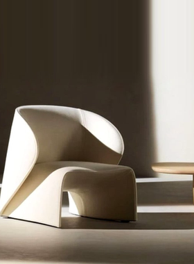 Narinari armchair意式极简单人休闲椅接待沙发椅现代客厅酒店椅