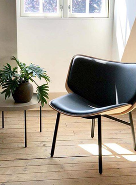 Dapper Lounge Chair北欧简约休闲椅单人座椅沙发极简客厅会客椅