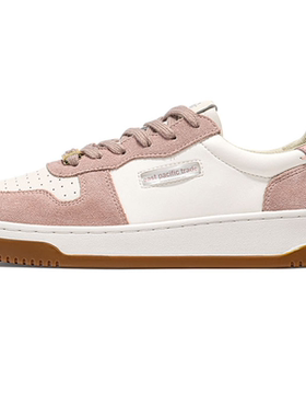 ept小白鞋粉白翻毛皮金标板鞋运动鞋低帮增高韩国男女官方授权