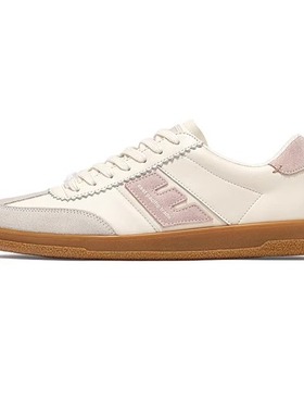 ept德训鞋板鞋黑白鞋牛皮拼色经典运动休闲鞋低帮男女SANTOS