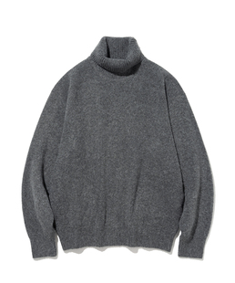 uniform bridge 23年秋冬新款针织衫毛衣羊毛保暖防风高领卷领