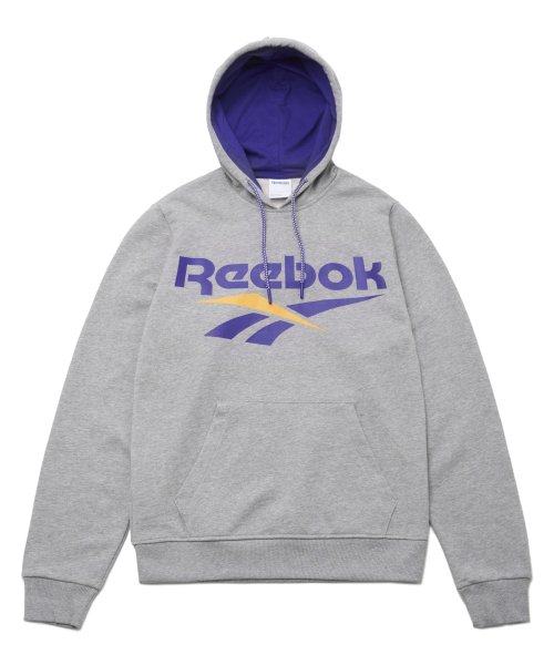 韩国代购REEBOK锐步19新款运动衫连帽套头休闲卫衣DX3833