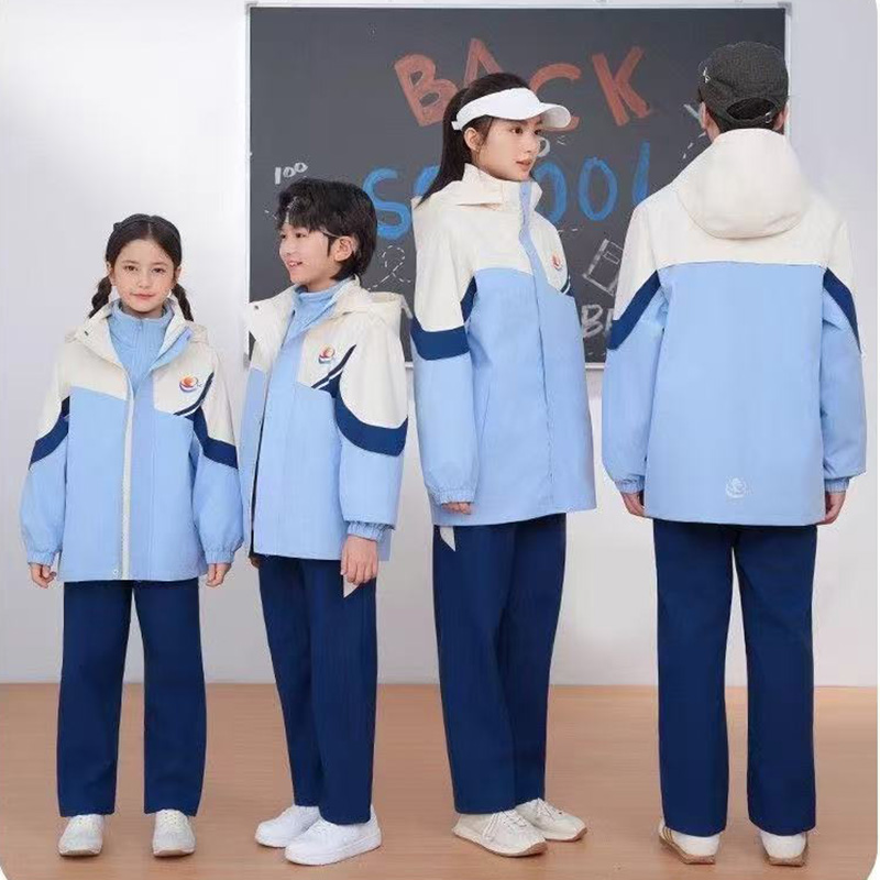 江西宜春市统一校服冲锋衣学生装