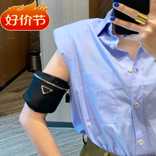 in青年单根软把卢洁云同款尼龙手臂包小布包包2022新款男女包潮