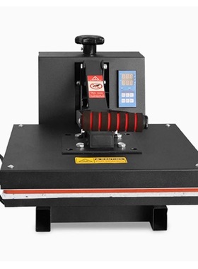 38x38手动平板烫画机衣服烫图热印恤印花压烫热转印机器源头厂家