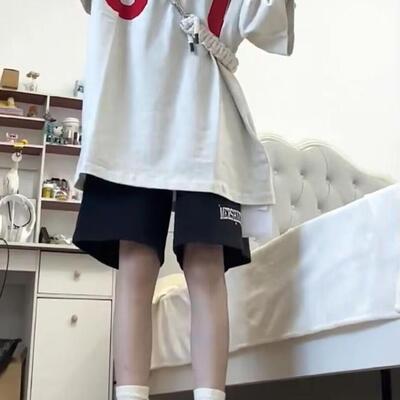 盐系休闲运动套装女夏季宽松