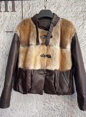 秋冬新款羽绒服爆款皮衣外套