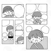 饰印章 漫画系列光敏手帐装 3x5cm 人类 原创