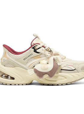 斯凯奇马年新年款闪穿鞋女鞋厚底增高舒适减震气垫老爹鞋800032