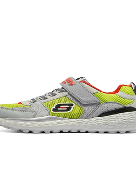 Skechers斯凯奇男童鞋夏季透气时尚撞色魔术贴网面运动鞋405098L