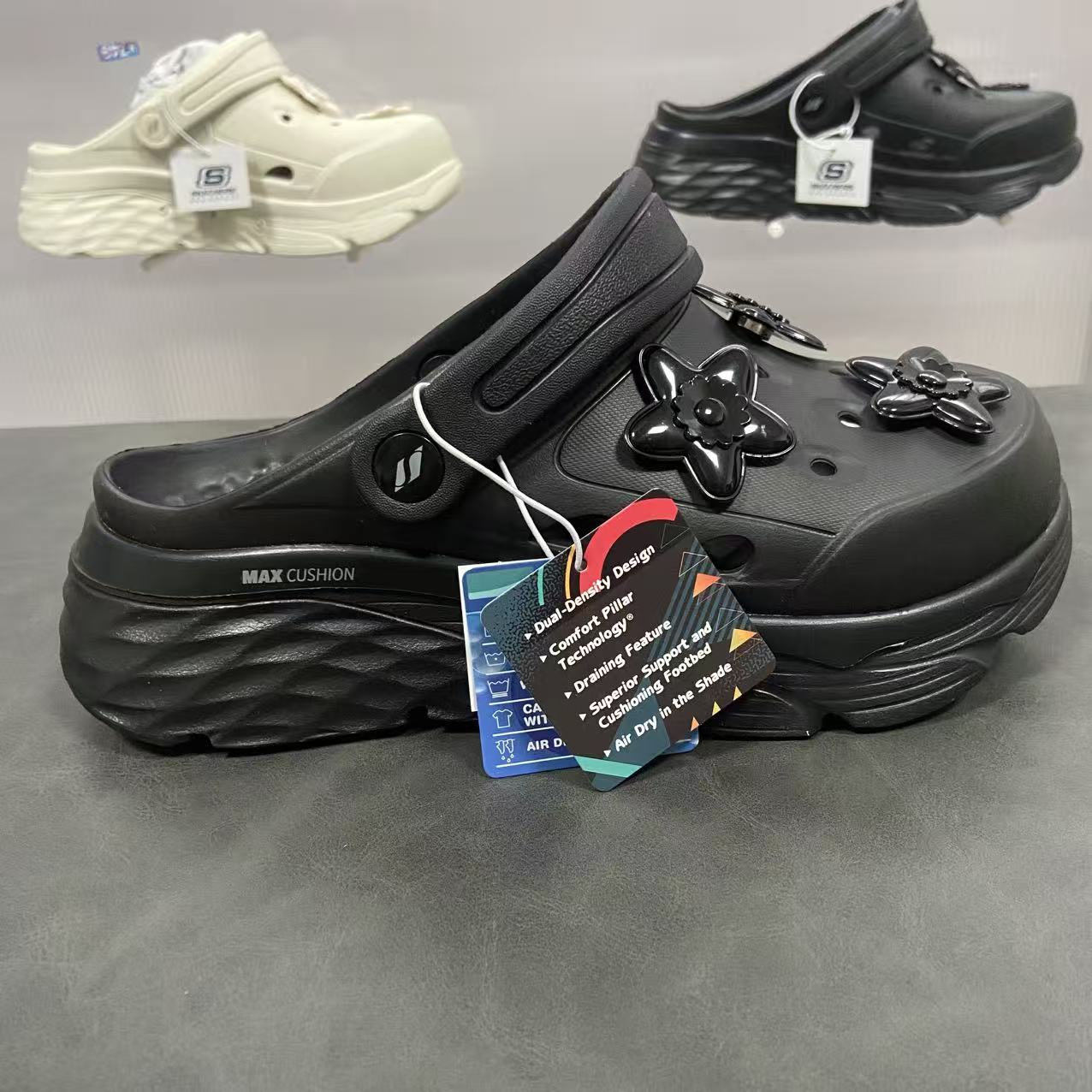 Skechers泡泡鞋夏季女士