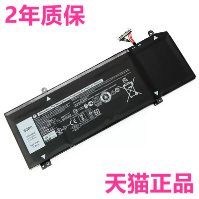 1F22N外星人orion m15R1 m17R2戴尔G5 5590游匣G7 7790 7590笔记本P37E电脑Y9M6F非原装P79P82F电池Alienware